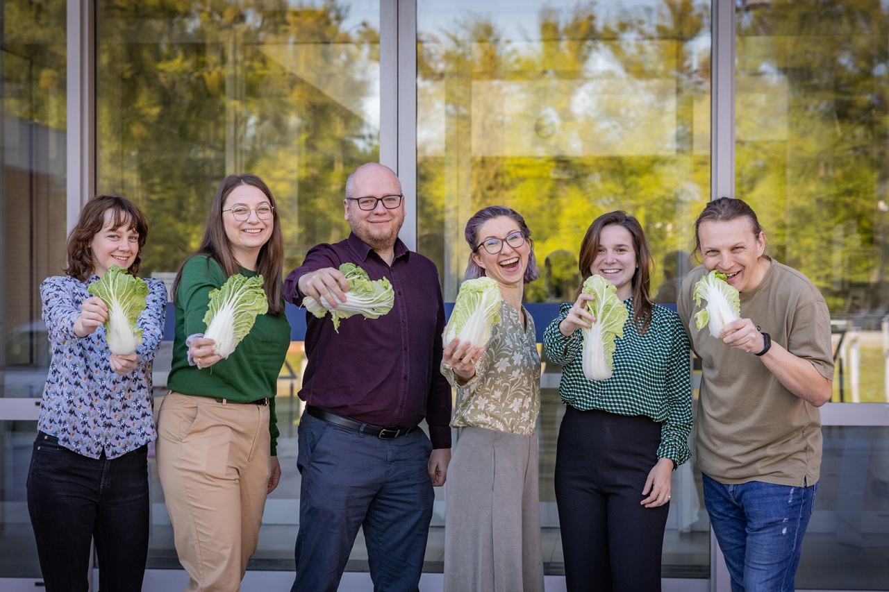 Zespół badawczy: mgr inż. Stefania Wolff (WTiMS PG i IMP PAN), mgr Angelika Łepek (WFTiMS PG), prof. Jacek Ryl (WTiMS PG), dr hab. inż. Katarzyna Siuzdak, prof. IMP PAN (IMP PAN), dr inż. Wiktoria Lipińska (IMP PAN, absolwentka PG), dr hab. inż. Andrzej Nowak, prof. PG (WChem PG)